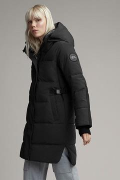 Chamarras Canada Goose Mujer Mexico - Bennett Abrigos Black Label Negros GE2714659
